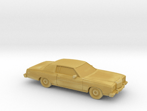 1/87 1974 Ford LTD Coupe in Tan Fine Detail Plastic