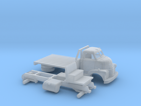 1/120 1949 Chevy COE Flatbed in Clear Ultra Fine Detail Plastic