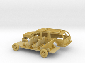 1/160 1992-99 Chevrolet Suburban Kit in Tan Fine Detail Plastic