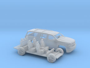 1/160  2015-present  Chevrolet Suburban Kit in Clear Ultra Fine Detail Plastic