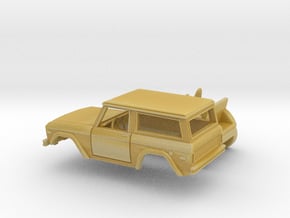 1/87 1966-77 Ford Bronco Kit in Tan Fine Detail Plastic