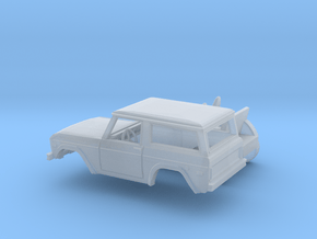 1/87 1966-77 Ford Bronco Kit in Clear Ultra Fine Detail Plastic
