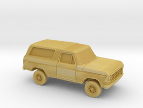 1/87 1978-79 Ford Bronco in Tan Fine Detail Plastic