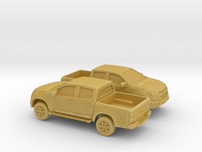 1/160 2X 2013-16 Chevrolet S10-Colorado in Tan Fine Detail Plastic