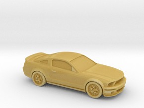 1/220 2006-10 Ford Mustang Shelby in Tan Fine Detail Plastic
