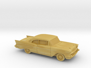 1/220 1957 Chevrolet BelAir Coupe in Tan Fine Detail Plastic
