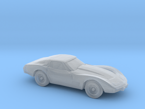 1/220 1979 Chevrolet Corvette in Clear Ultra Fine Detail Plastic