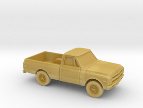 1/87 1967-69 Chevy C-Series Short Bed in Tan Fine Detail Plastic