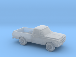1/87 1967-69 Chevy C-Series Short Bed in Clear Ultra Fine Detail Plastic