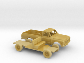 1/87 1970-72 Chevrolet C/K  Kit in Tan Fine Detail Plastic