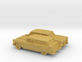 1/110 1957 Pontiac Safari in Tan Fine Detail Plastic