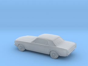 1/220 1964 Ford Mustang GT in Clear Ultra Fine Detail Plastic