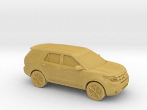 1/220 2011 Ford Explorer in Tan Fine Detail Plastic
