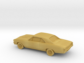 1/220 1967 Chevy Chevelle in Tan Fine Detail Plastic