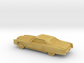 1/220 1971 Cadillac Eldorado Convertible in Tan Fine Detail Plastic