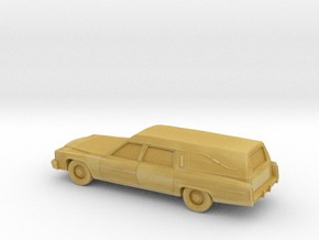 1/220 1985-89 Cadillac Hearse in Tan Fine Detail Plastic
