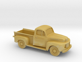 1/220 1948-52 Ford Pickup in Tan Fine Detail Plastic
