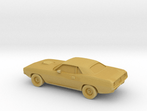 1/220 1971 Plymouth Baracuda in Tan Fine Detail Plastic