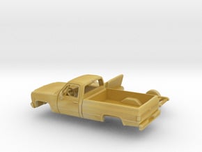 1/87 1973-79 Chevrolet CK Series Reg Cab Kit in Tan Fine Detail Plastic