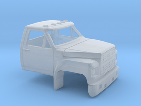 1/50 1980-86 Ford F 600 Cab in Clear Ultra Fine Detail Plastic