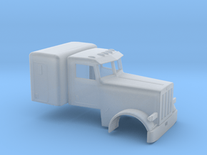 1/50 Peterbilt 379 Cab and Sleeper in Clear Ultra Fine Detail Plastic