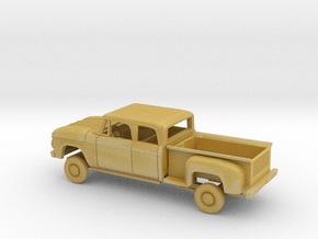 1/87 1966/67 Dodge PowerWagon Crew Stepside Kit in Tan Fine Detail Plastic