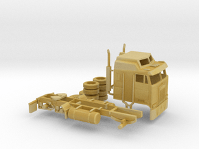 1/220 Kenworth Aerodyne Cabover in Tan Fine Detail Plastic