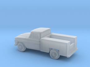 1/87 1963-66 Chevrolet C-Series Utility in Clear Ultra Fine Detail Plastic