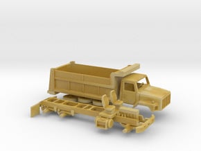 1/87 International-S2600 Dump Truck Kit in Tan Fine Detail Plastic