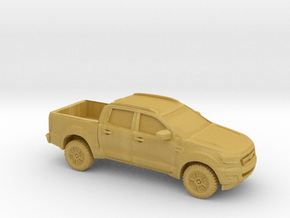 1/87 2015 Ford Ranger in Tan Fine Detail Plastic