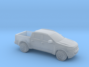 1/87 2015 Ford Ranger in Clear Ultra Fine Detail Plastic