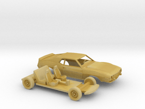 1/87 1974 AMC Javelin AMX Kit in Tan Fine Detail Plastic