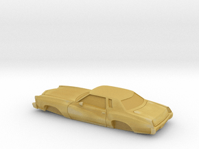 1/64 1973-74 Chevrolet Monte Carlo Shell in Tan Fine Detail Plastic
