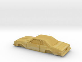1/64 1977-78 Chevrolet Impala Coupe Shell in Tan Fine Detail Plastic