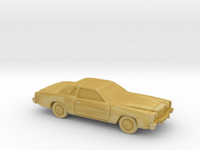 1/87 1975-77 Dodge Charger in Tan Fine Detail Plastic