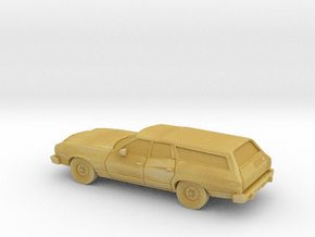 1/87 1974-76 Ford Torino Station Station Wagon in Tan Fine Detail Plastic
