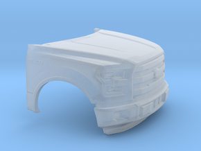 1/64  2014-17 Ford F-150 Front Piece in Clear Ultra Fine Detail Plastic