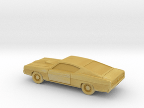 1/87 1968/69 Ford Torino Gt Sportsroof in Tan Fine Detail Plastic