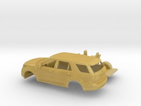 1/160 2011 Ford Explorer Kit in Tan Fine Detail Plastic