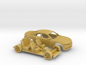 1/160  2015 Dodge Charger Kit in Tan Fine Detail Plastic