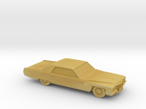1/76 1972 Cadillac Sedan DeVille in Tan Fine Detail Plastic