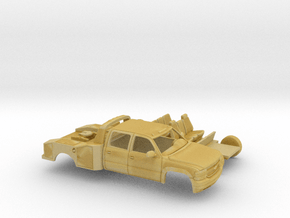 1/160 1999-02 Chevy Silverado CrewCab ToyHauler Ki in Tan Fine Detail Plastic