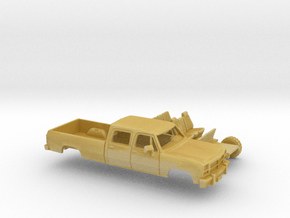 1/160 1991-93 Dodge Ram CrewCab Long Bed Kit in Tan Fine Detail Plastic