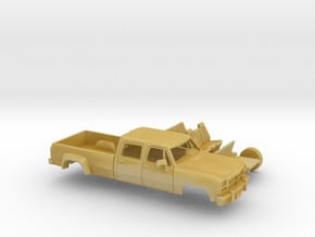 1/160 1991-93 Dodge Ram CrewCab Dually Kit in Tan Fine Detail Plastic
