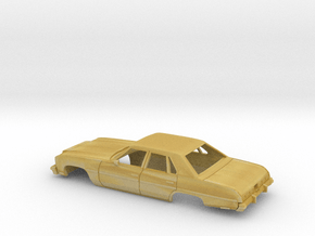 1/64 1976 Chevrolet Impala Sedan Shell in Tan Fine Detail Plastic