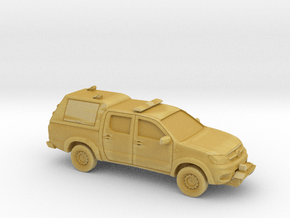 1/72 2005-15 Toyota Hilux Royal Airforce Mountain  in Tan Fine Detail Plastic