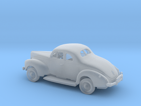 1/160 1940 Ford Eight Coupe Kit in Clear Ultra Fine Detail Plastic