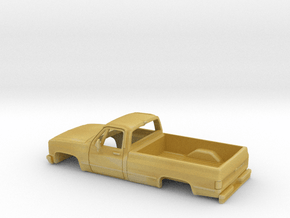 1/62 1982 Chevrolet Silverado Cab and Bed in Tan Fine Detail Plastic