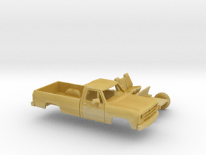 1/87 1988-91 Dodge Ram Regular Cab Kit in Tan Fine Detail Plastic