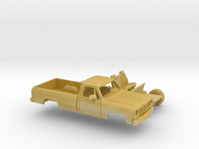 1/160 1988-91 Dodge Ram Regular Cab Kit in Tan Fine Detail Plastic